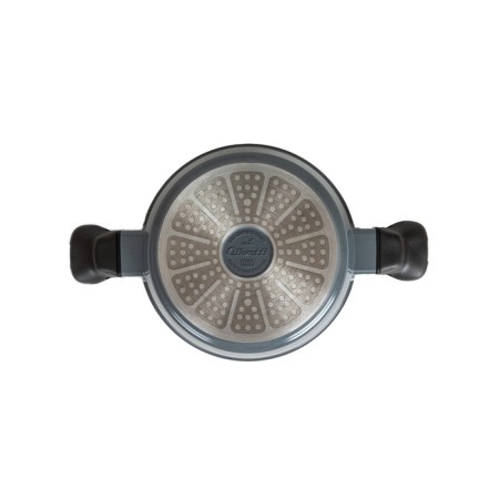 Olivetti SC624D pan, with a lid, aluminum, 4 l, black and gray color-2