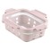 Container for baking, storage and carrying of products in the cover Smart Solutions, 1050 ml, pink color