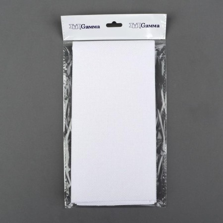 Embroidery canvas, No. 18, 30 × 40 cm, white color-1