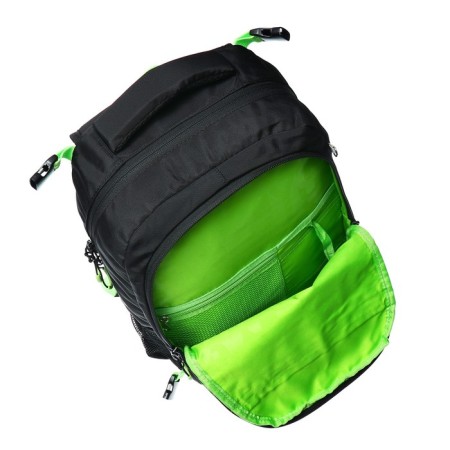 School backpack, 39 x 28 x 17 cm, Grizzly, ergonomic back, laptop compartment, + bag for shoes-15