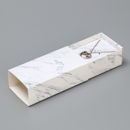 Jewelry box, packaging, “marble”, 10 x 5 x 3 cm-5