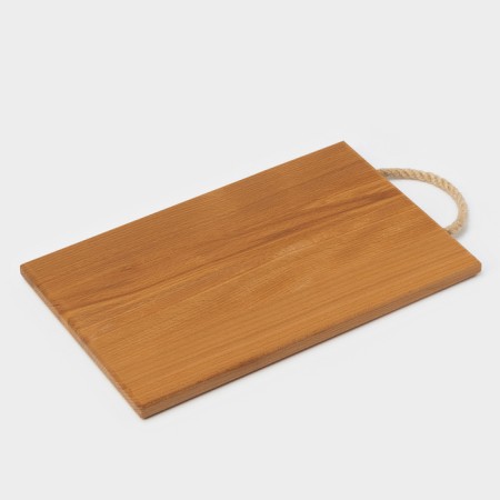 Groot board with a rope handle MAGISTRO, 29 × 18 × 1.2 cm, oak-7