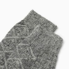 Golts women's woolen textured knitting color is gray, size 25