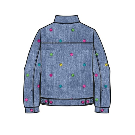 Denim jacket for the girl PlayTode, height 128 cm-9