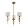 Freya FR5369CL-03BS RAise, 360x830 mm, E14, 3x40W, brass color, brass