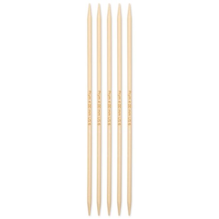 Sachs, bamboo, 4.0 mm/20cm knitting needles, 5 pcs-1