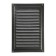 Ventilation grate Zein Lux RM2030SR, 200 x 300 mm, with a grid, metal, silver