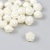 Beads for creativity Plastic "Pester Pearls" White Set 25 pcs 1.2x1.2x1.2 cm