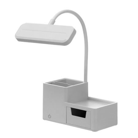 Extra table lamp LED 3W USB AKB White 16x11x30 cm Risalux-13