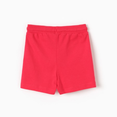 Shorts for girls, raspberry color, height 86 cm-2