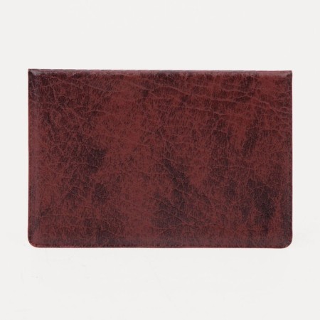 Cover for travel ticket, burgundy color-1