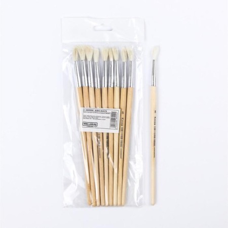 Round brush, goat, No. 8-2