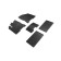 Rubber rugs "Get", for Lada Vesta, 2015-N.V.