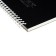 Sketchpad 195x195 mm, 20 sheets on the crest, Handmade, 200 g/m2, designer cardboard cover, foil embossing