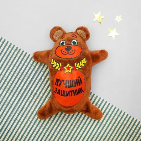 Soft toy-Magnet "Best Defender" 15 cm-1