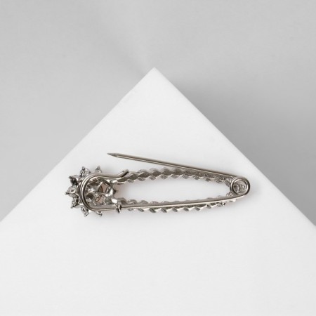 Pin "Flower", 5.5 cm, color mix (indivisible packing 12 pcs., Price per pcs.)-3