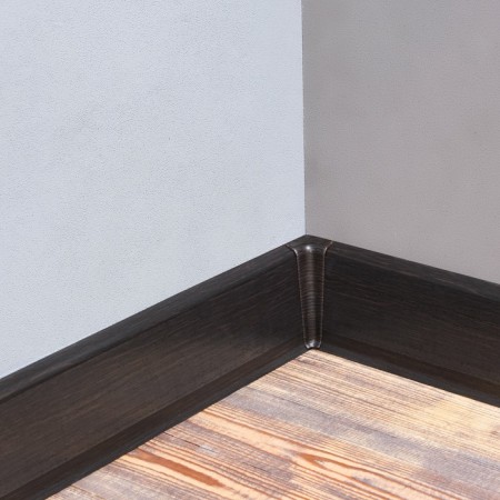 Floor skirting board 85mm 2.2m "decoration", 303 wenge dark-4