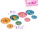 Set of metal utensils "Beast", 14 objects, color mix
