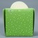 Gift folding box, packaging, "avocado", 25 x 25 x 10 cm