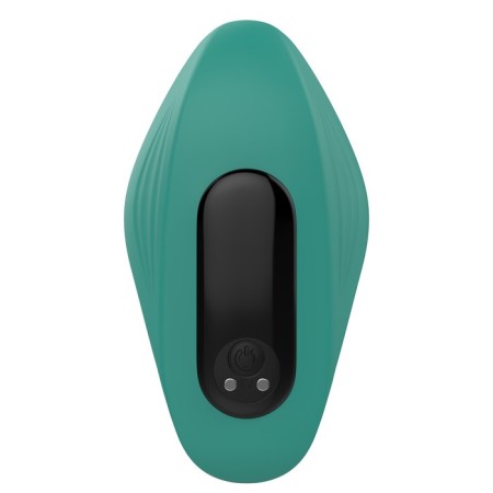 A set of vibrators for a pair of Trio for Two, silicone, emerald color.-7