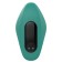 A set of vibrators for a pair of Trio for Two, silicone, emerald color.