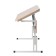 The table is a student round. double-adjustable tilt over the angle and height growth gr. No. 3-5