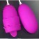 Vibroyaisa Oka-hips, with nozzles for nipples and clitoris, 12 modes, USB, silicone, purple