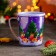 Plastic thermal circle “Happy New Year!”, 400 ml, MIX drawing