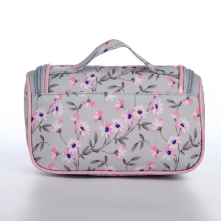 Lightning cosmetic bag, gray color-1