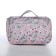 Lightning cosmetic bag, gray color