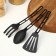 Prestige kitchen set, black color