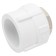 Combined "Politek" coupling, polypropylene, 50 mm x 1/2 ", internal thread