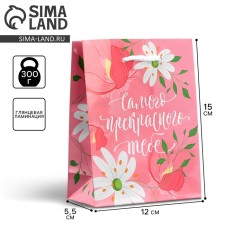 Gift package laminated, packaging, “beautiful to you”, s 12 x 15 x 5.5 cm