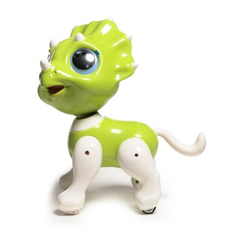 The robot dinosaur "Peteum" IQ Bot, on the control panel, interactive: sound, light, on batteries-1