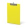 A tablet with A4, 2 mm clip, Erichkrause Neon, cardboard/laminated paper, yellow (clipboard)
