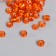 6/0 round beads in the bottle "Orange" transparent-color 20 g