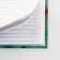Diary A5, 160 l. solid cover "Green marble"