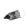 Metallic feeder X-Feeder ME Bullet 4K M Perfo, Matt Black, 60 g, 35 ml