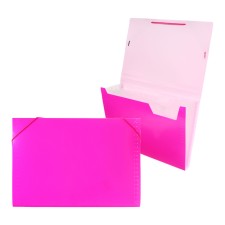 Folder Carder Calligrata Neon 13 Department. A4 plastic 0.7mm fuchsia. Cut in color
