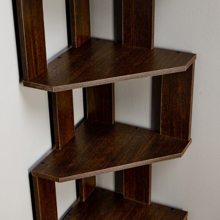 Corner rack 380x380x1563 cm, wenge-3