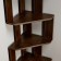 Corner rack 380x380x1563 cm, wenge