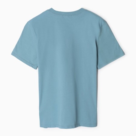 T -shirt male, blue color, size 48-3