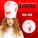Carnival hat "Cook" with blood and spiders