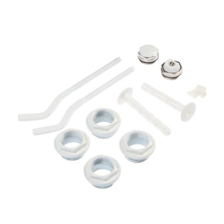 A set for connecting the radiator "STM" thermo Carmkb34, 1 " / 3/4", with two brackets-2