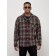Male windbreaker, size 56, burgundy color