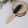 Feet heaps, sandpaper, bilateral, 16.5 cm, wooden