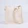 Bag Cross-Bodi with a zipper, white color