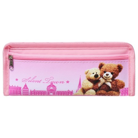 School Penal at Calligrata "Bears", 2 departments, pink-1