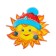 Poster "Winter Sun" double -sided, 50 x 35 cm