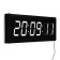 Electronic wall clock, with an alarm clock, 20 x 3 x 60 cm